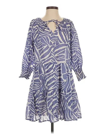 Pre-owned Rails Casual Dress In Blue