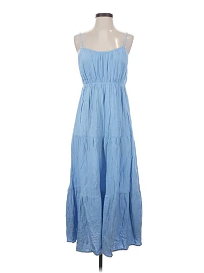 Pre-owned Rails Casual Dress In Blue