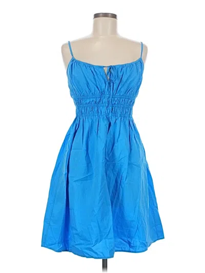 Pre-owned Rails Casual Dress In Blue