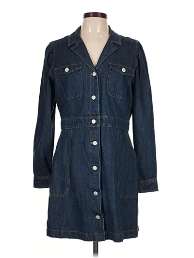 Pre-owned Rails Casual Dress In Blue