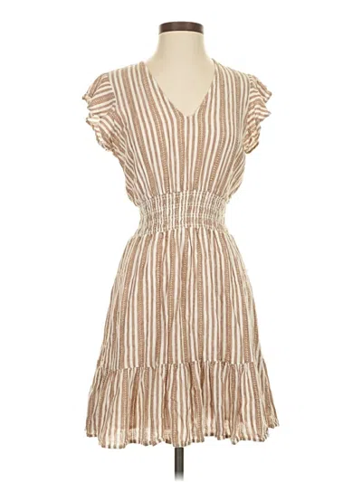 Pre-owned Rails Casual Dress In Brown