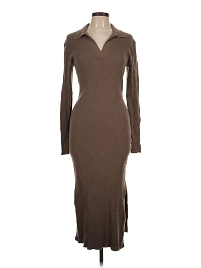 Pre-owned Rails Casual Dress In Brown