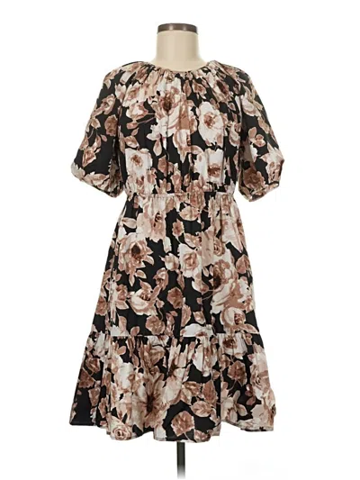 Pre-owned Rails Casual Dress In Brown