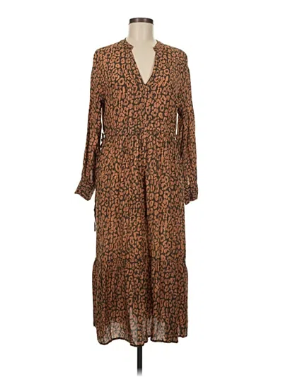 Pre-owned Rails Casual Dress In Brown