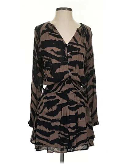 Pre-owned Rails Casual Dress In Brown