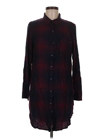 Pre-owned Rails Casual Dress In Burgundy