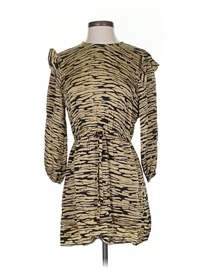 Pre-owned Rails Casual Dress In Gold