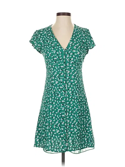 Pre-owned Rails Casual Dress In Green