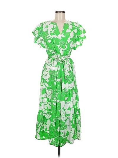 Pre-owned Rails Casual Dress In Green