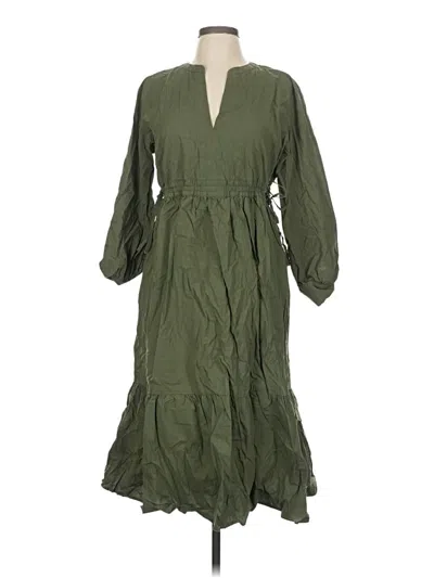 Pre-owned Rails Casual Dress In Green