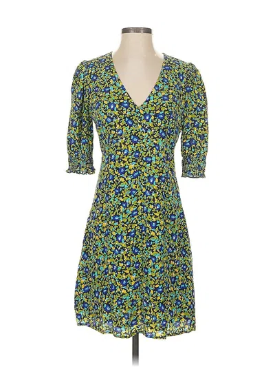 Pre-owned Rails Casual Dress In Green