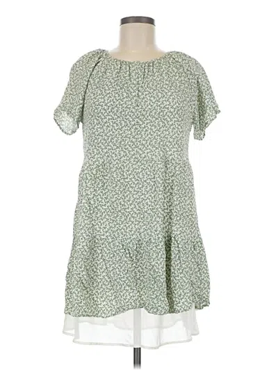 Pre-owned Rails Casual Dress In Green