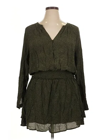 Pre-owned Rails Casual Dress In Green