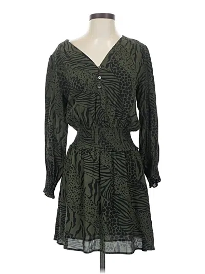 Pre-owned Rails Casual Dress In Green