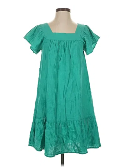 Pre-owned Rails Casual Dress In Green