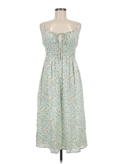 Pre-owned Rails Casual Dress In Green