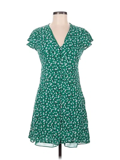 Pre-owned Rails Casual Dress In Green