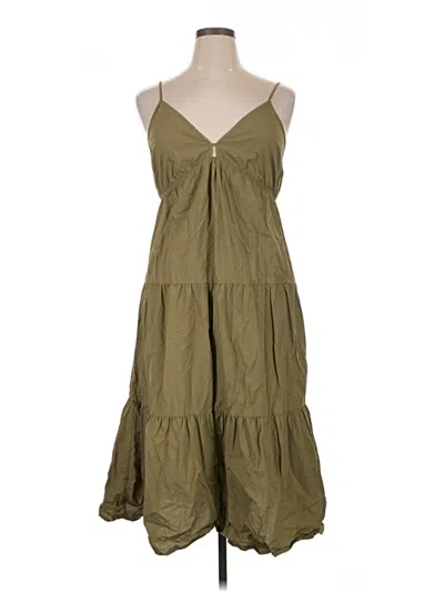 Pre-owned Rails Casual Dress In Green