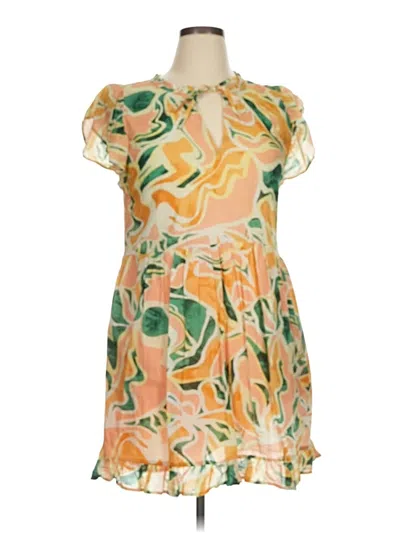 Pre-owned Rails Casual Dress In Orange