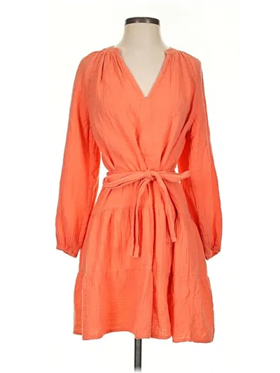 Pre-owned Rails Casual Dress In Orange