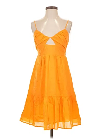 Pre-owned Rails Casual Dress In Orange