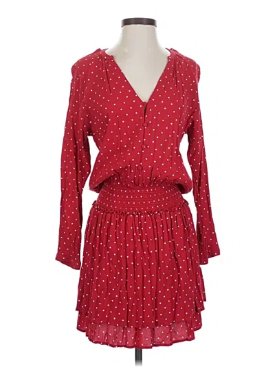 Pre-owned Rails Casual Dress In Red