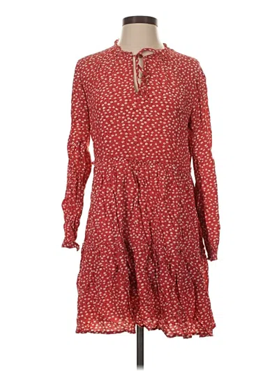 Pre-owned Rails Casual Dress In Red