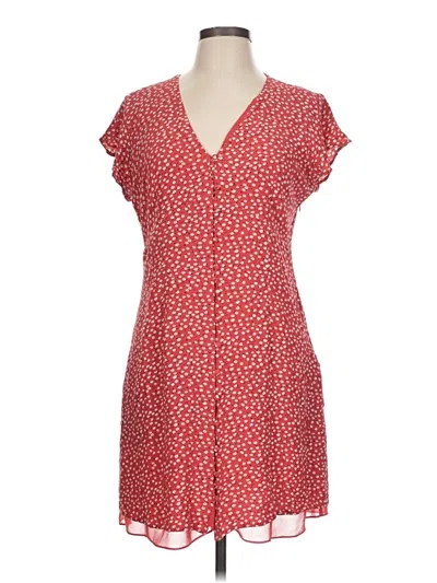 Pre-owned Rails Casual Dress In Red