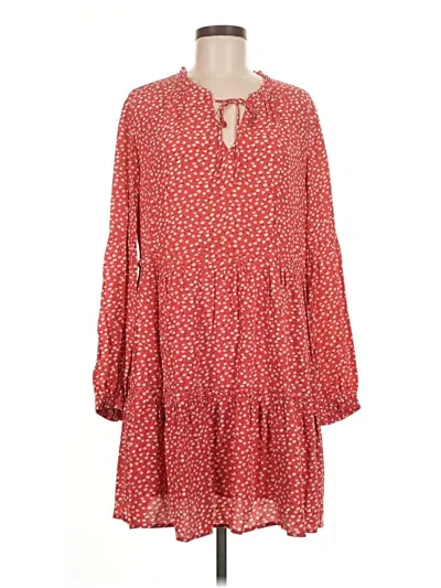 Pre-owned Rails Casual Dress In Red