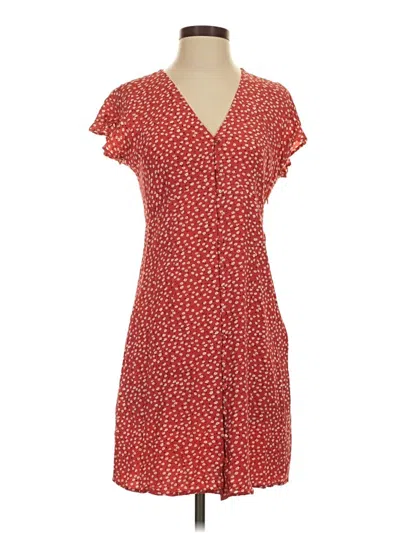 Pre-owned Rails Casual Dress In Red