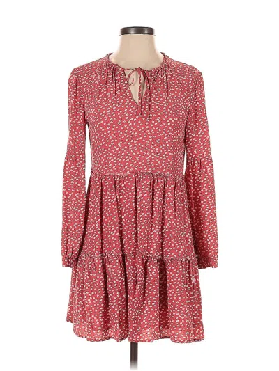 Pre-owned Rails Casual Dress In Red
