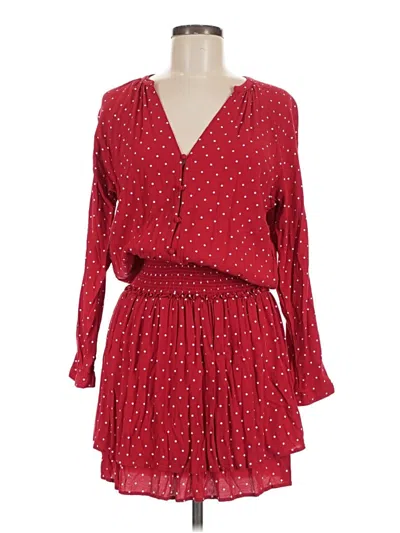 Pre-owned Rails Casual Dress In Red