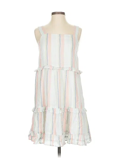 Pre-owned Rails Casual Dress In White