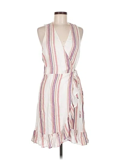 Pre-owned Rails Casual Dress In White