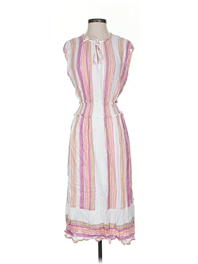 Pre-owned Rails Casual Dress In White