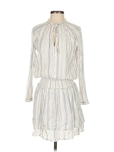 Pre-owned Rails Casual Dress In White