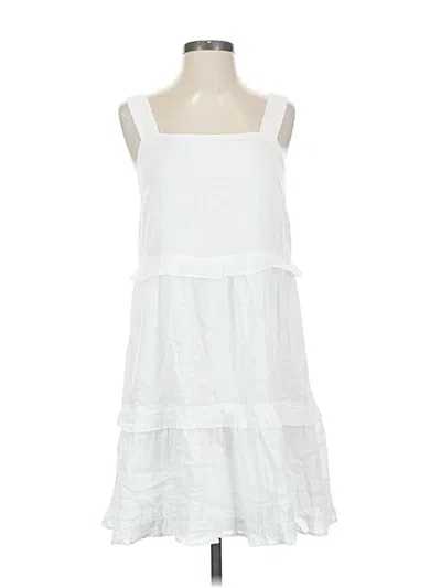 Pre-owned Rails Casual Dress In White