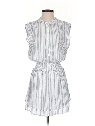 Pre-owned Rails Casual Dress In White