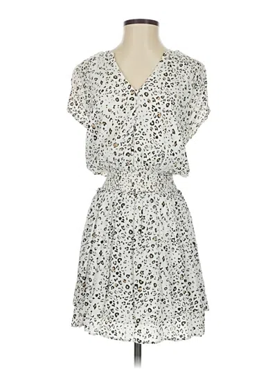Pre-owned Rails Casual Dress In White