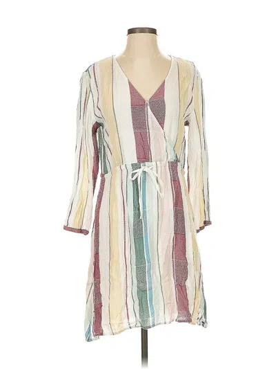 Pre-owned Rails Casual Dress In White