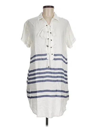 Pre-owned Rails Casual Dress In White