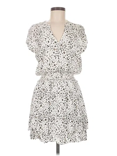 Pre-owned Rails Casual Dress In White