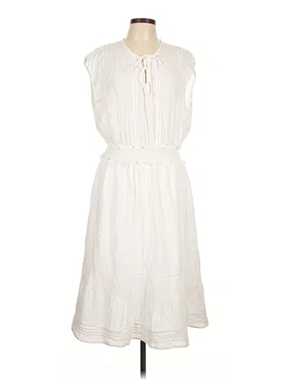 Pre-owned Rails Casual Dress In White