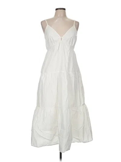 Pre-owned Rails Casual Dress In White