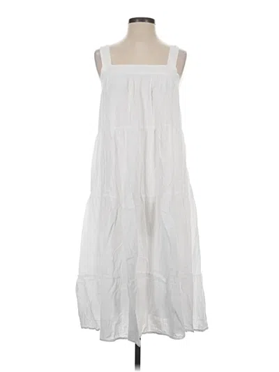 Pre-owned Rails Casual Dress In White