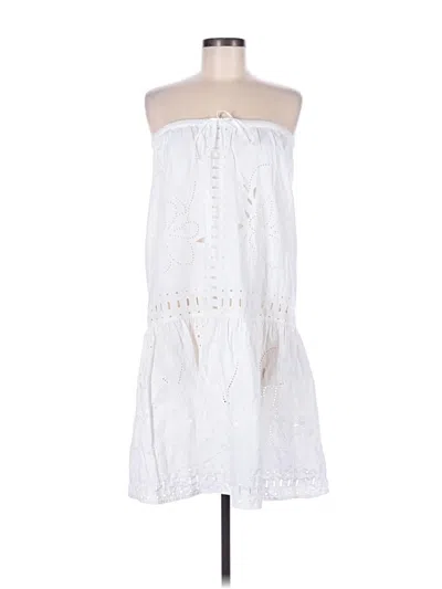 Pre-owned Rails Casual Dress In White