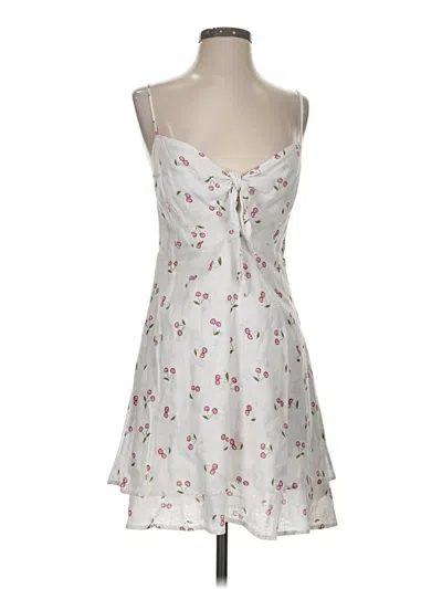 Pre-owned Rails Casual Dress In White