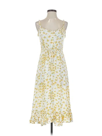 Pre-owned Rails Casual Dress In Yellow