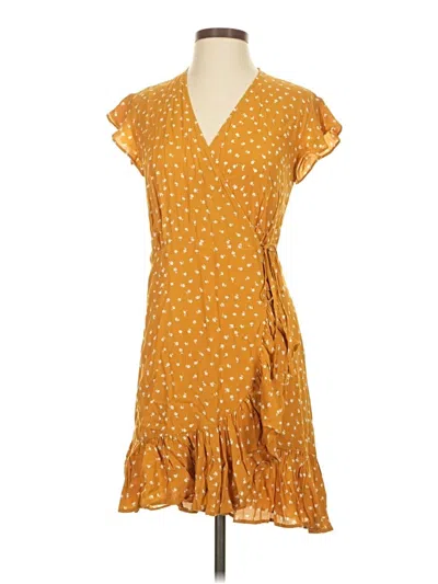 Pre-owned Rails Casual Dress In Yellow