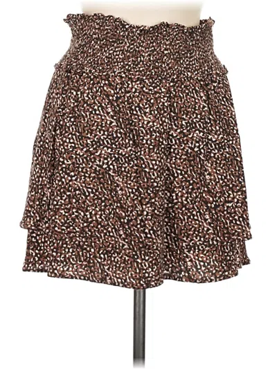 Pre-owned Rails Casual Skirt In Brown
